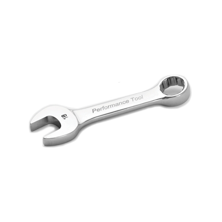 PERFORMANCE TOOL 18mm Stubby Combination Wrench W30618